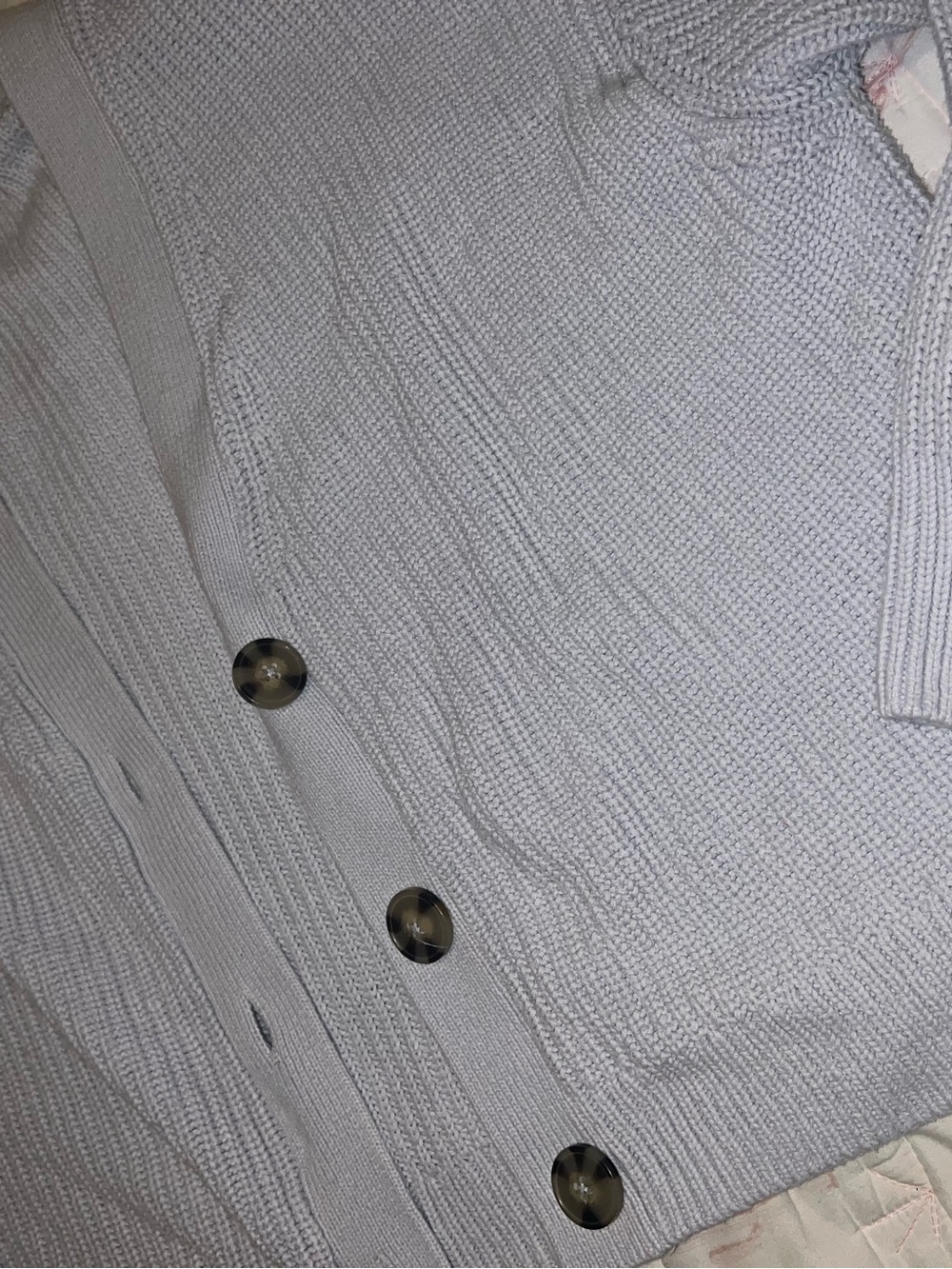 H&M  Ribbed Button Cardigan - Picture 2 of 5